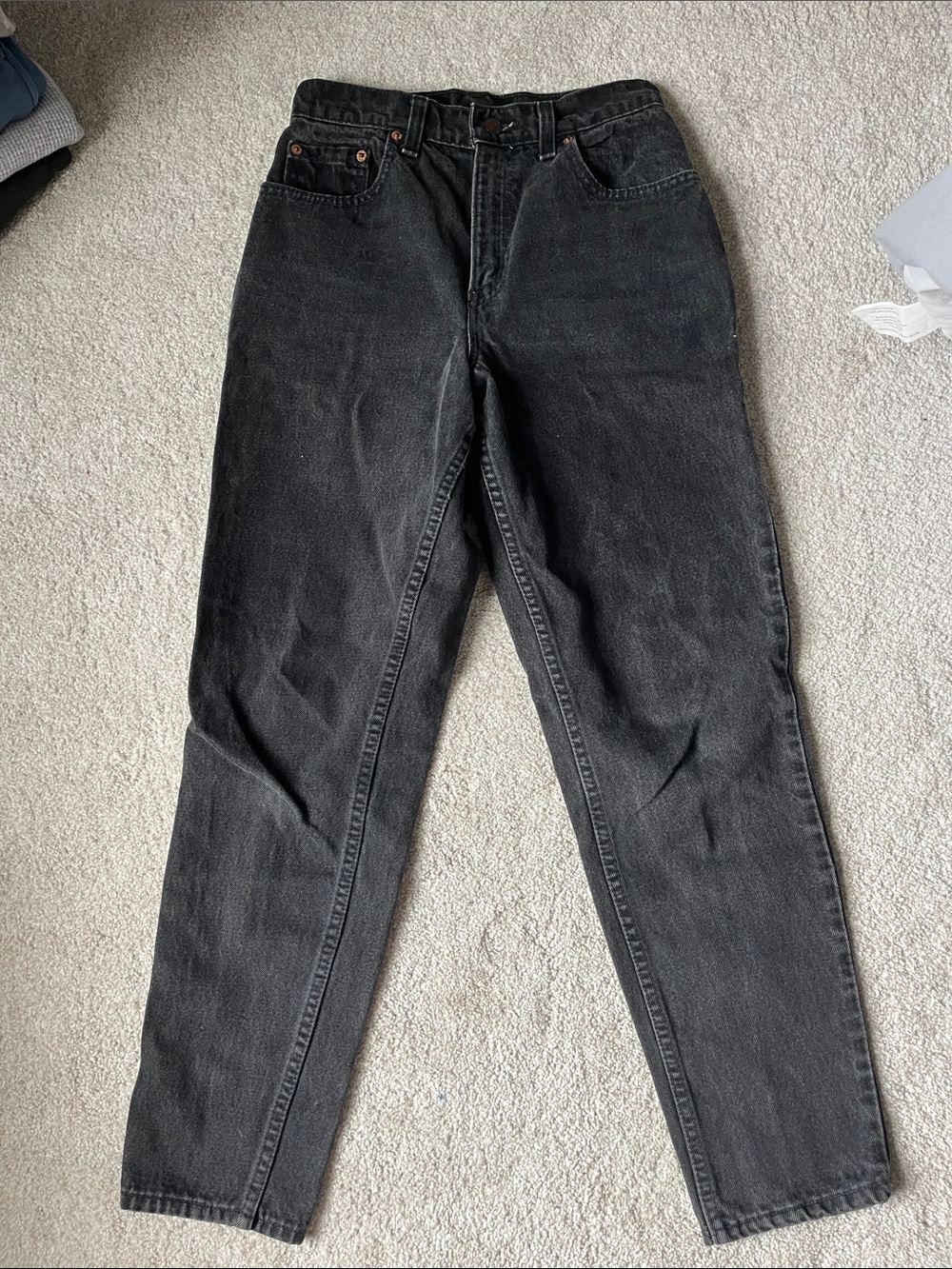 Levi Women’s 551 relaxed fit tapered leg jeans